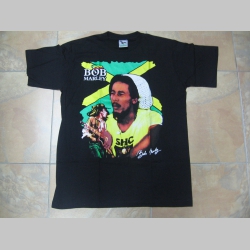 Bob Marley  pánske tričko čierne 100%bavlna  